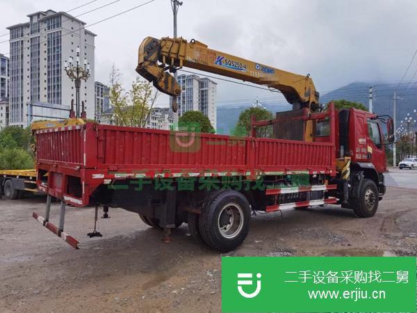 廣西出售二手徐工10噸隨車吊