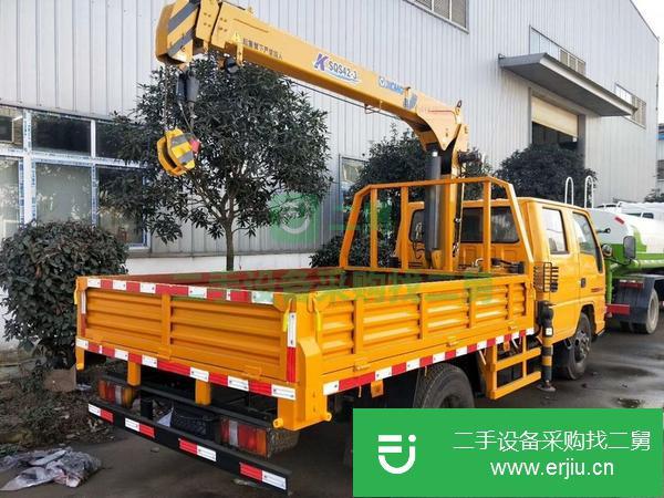 廣西出售二手江鈴雙排座隨車吊