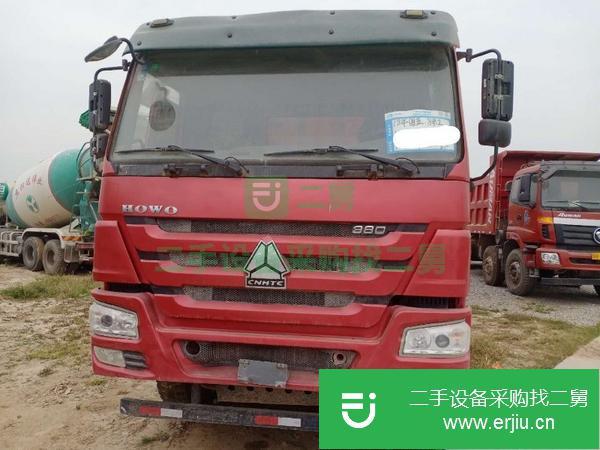 山東出售二手豪沃前四后八自卸車