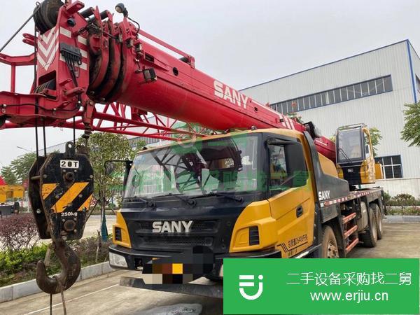 湖北出售二手三一吊車20噸
