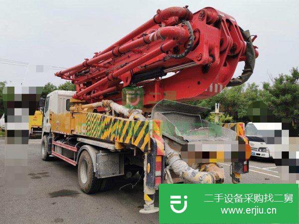 湖南出售二手國五三一37米泵車