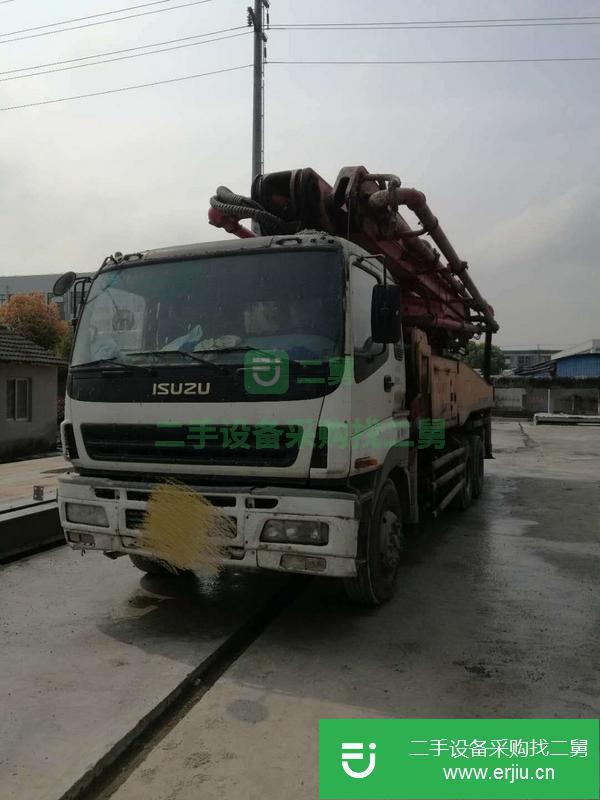 江蘇出售二手三一46米泵車