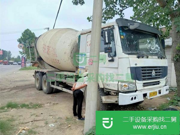 甘肅出售二手16方豪沃攪拌車