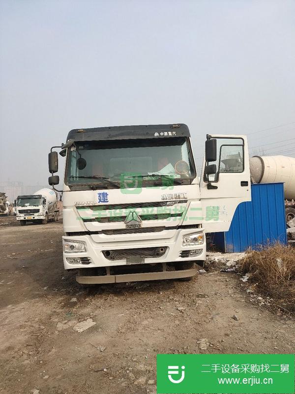 河北出售二手豪沃大20方攪拌車