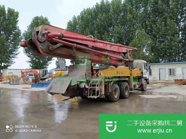 江蘇出售二手三一37米泵車