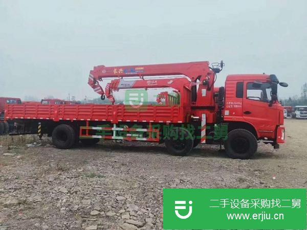 湖北出售二手12噸隨車吊