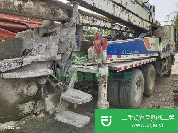 天津出售二手中聯37米泵車