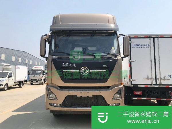 湖北出售二手東風天龍9.6米冷藏車
