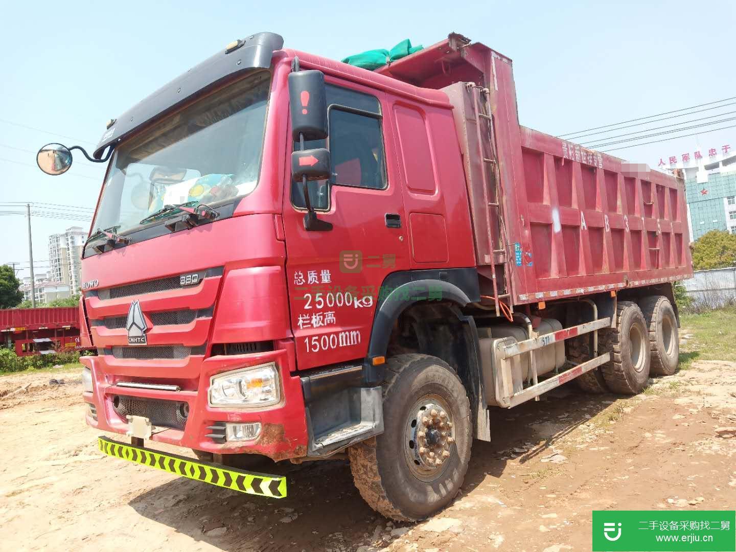 江西出售二手重汽豪沃自卸車