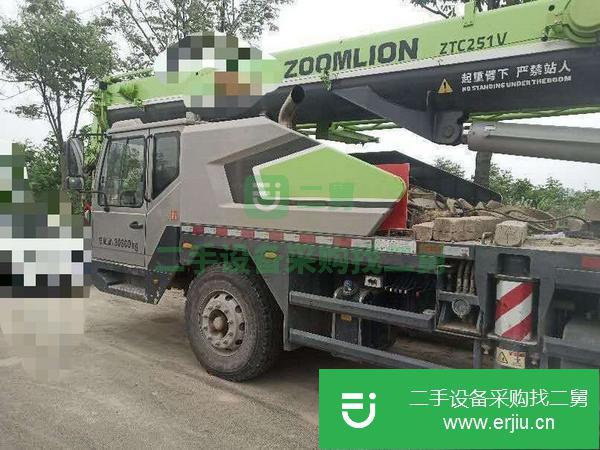 河北出售二手中聯20噸五節臂汽車吊