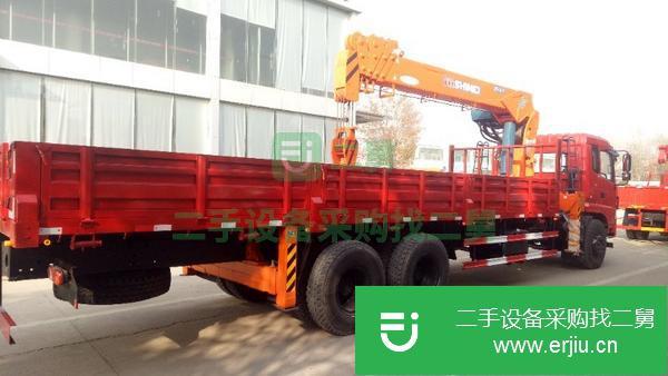 江西出售二手雙橋石煤12噸隨車吊
