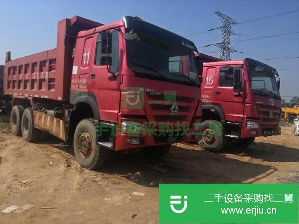 新疆出售二手豪沃后八輪自卸車
