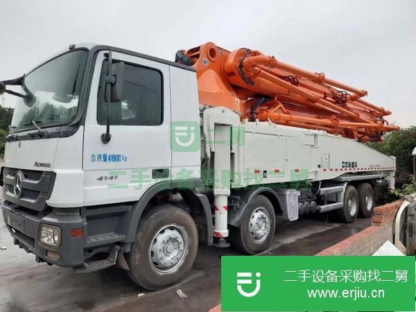 山東出售二手中聯52米泵車