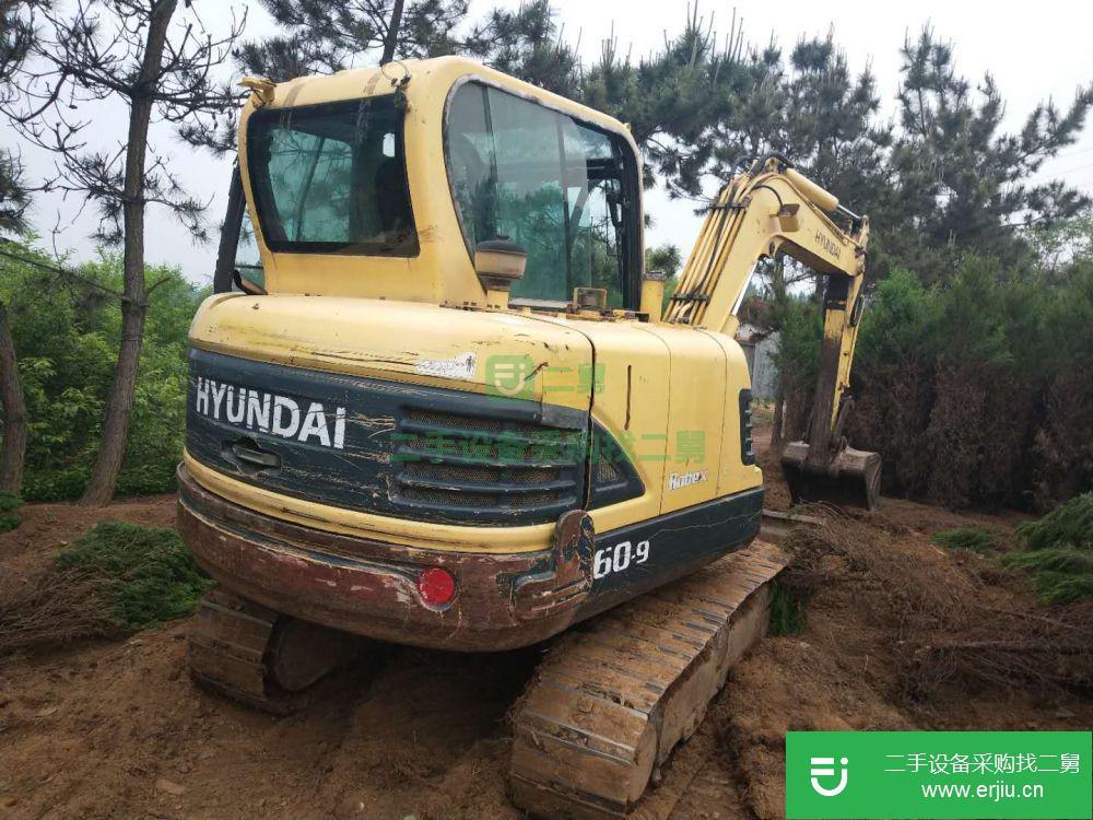 山東出售二手現代R60-9挖掘機