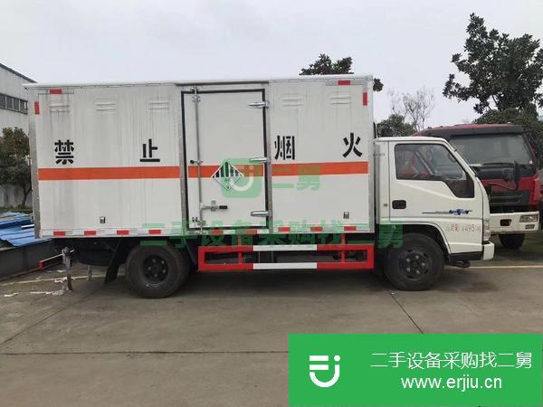 浙江出售二手危險品廂式運輸車