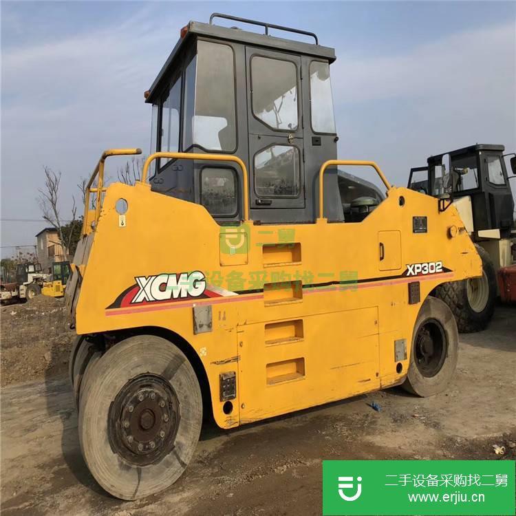 上海出售二手膠輪壓路機