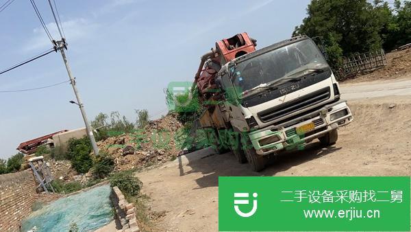 河南出售二手五十鈴48米泵車