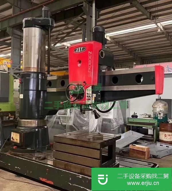 江蘇出售二手中捷Z3080搖臂鉆床