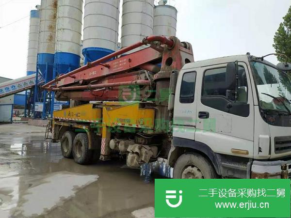 江蘇出售二手三一37米泵車