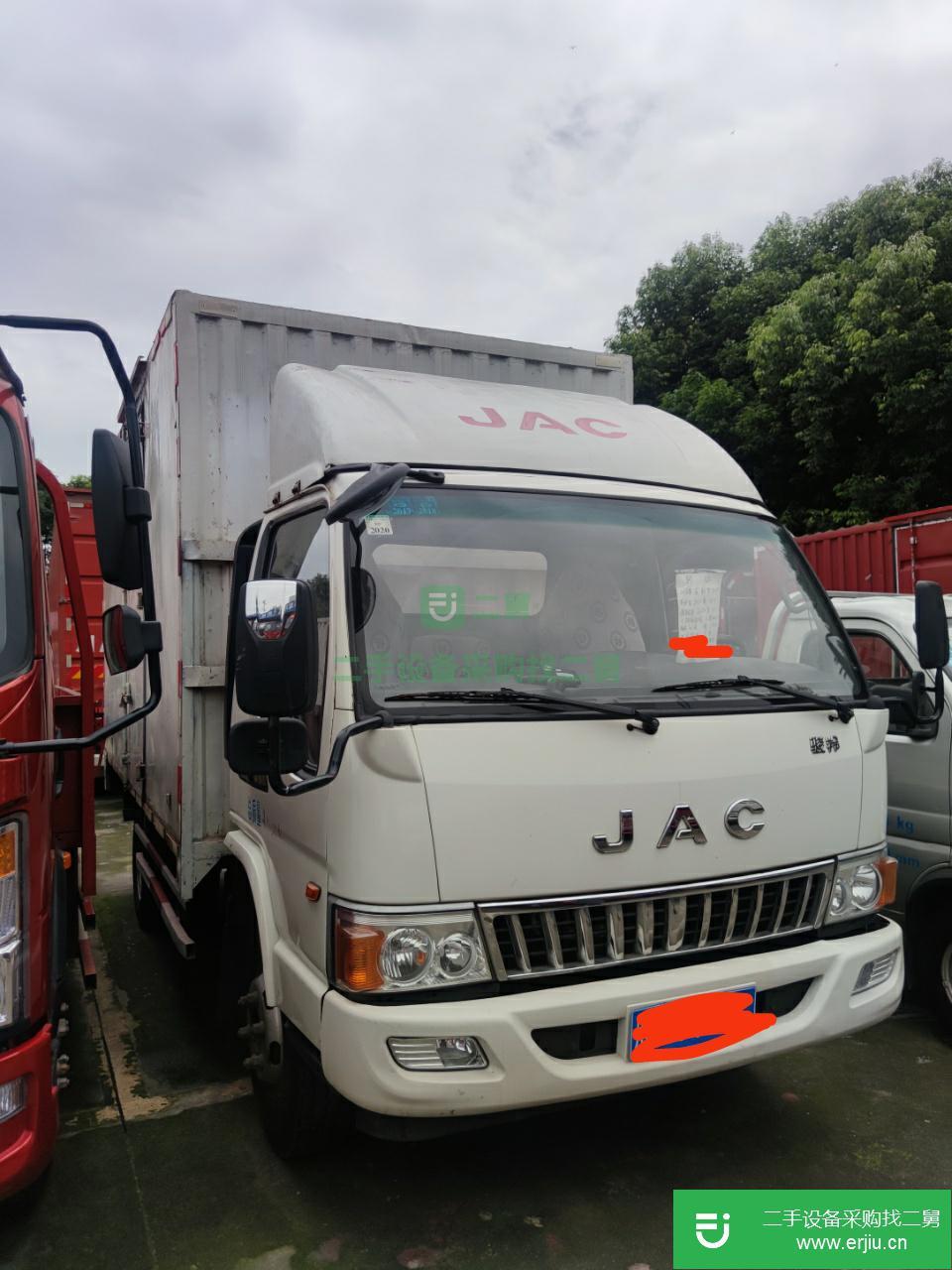 四川出售二手江淮駿鈴箱式貨車
