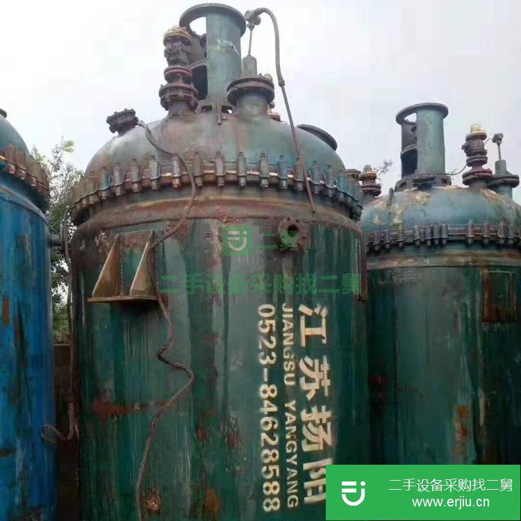 山東出售二手搪瓷反應釜