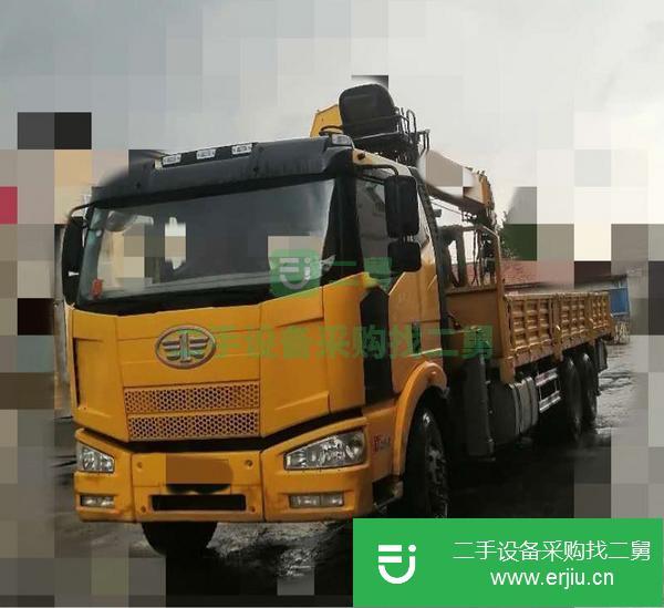 吉林出售二手國四徐工12噸隨車吊