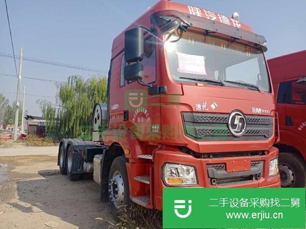 山東出售二手德龍燃氣牽引車