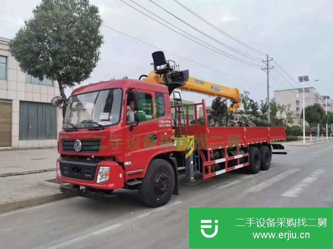 湖北出售二手東風12噸隨車吊