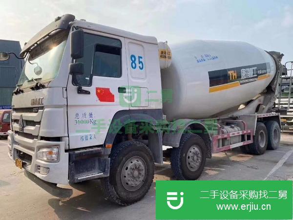 黑龍江出售二手國五豪沃大20攪拌車