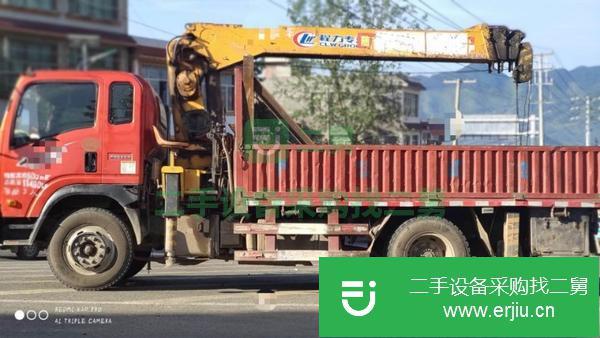貴州出售二手程力隨車吊