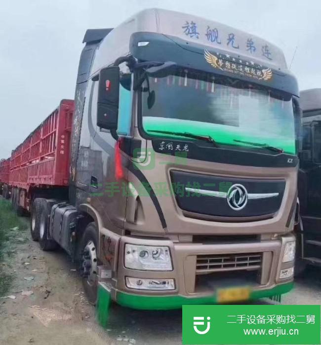 江西出售二手東風天龍半掛車