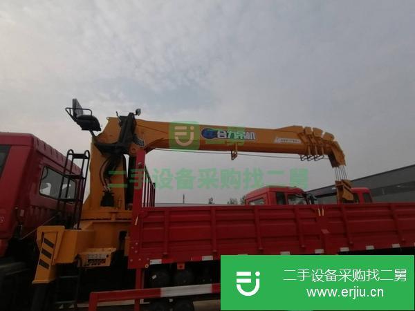 浙江出售二手12噸合力隨車吊