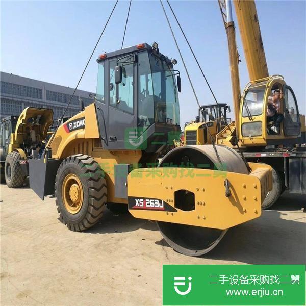 內蒙古出售二手徐工22噸壓路機