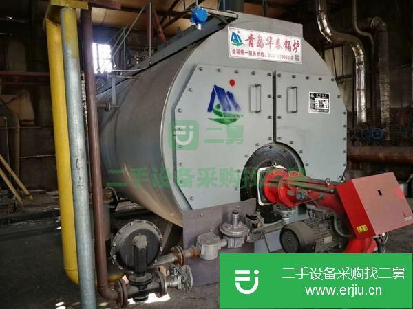 新疆出售二手青島華泰4噸燃氣鍋爐