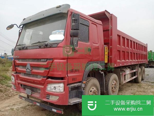 山東出售二手豪沃自卸車
