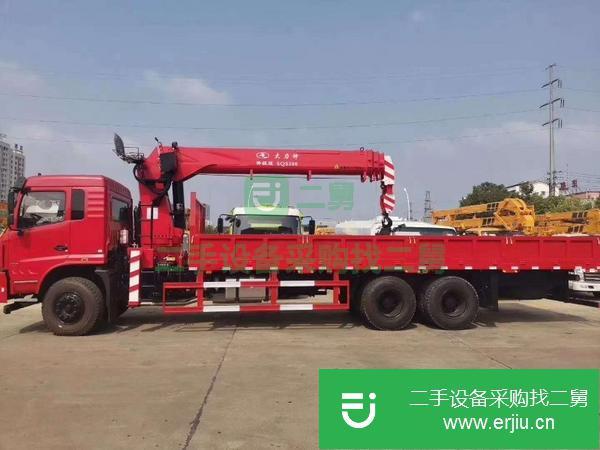湖北出售二手徐工12噸隨車吊