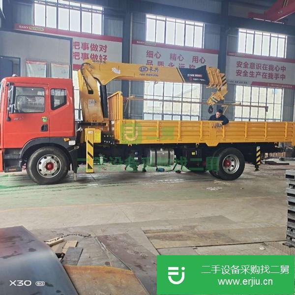 湖北出售二手長興8噸4節隨車吊