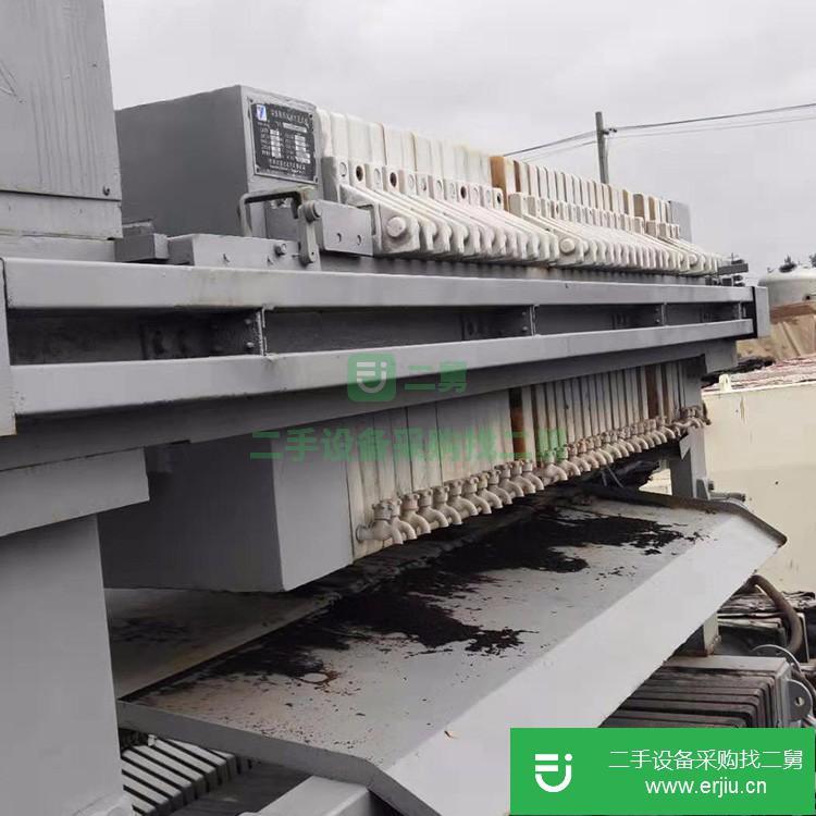 山東出售二手箱式壓濾機(jī)