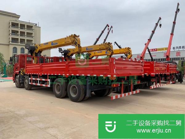 湖北出售二手解放隨車吊