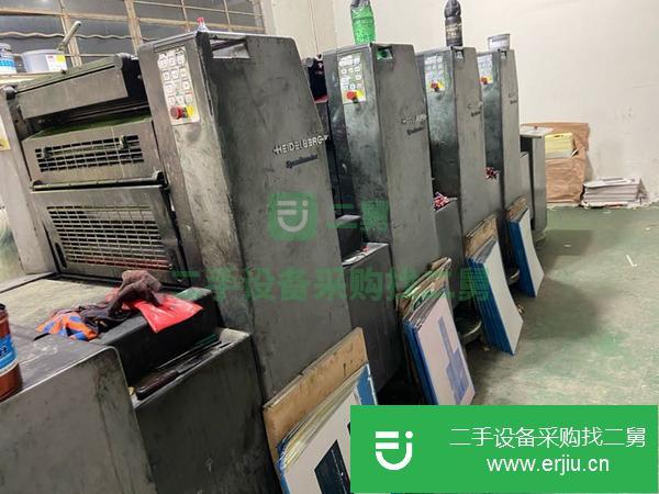 浙江出售二手四色印刷機