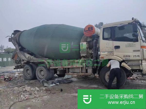 福建出售二手大十四方國三攪拌車