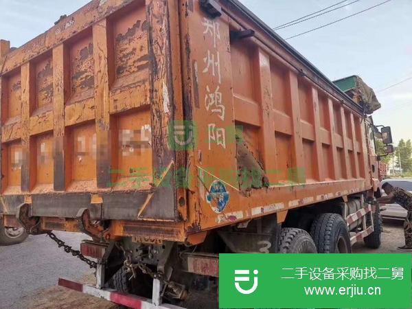 甘肅出售二手德龍后八輪自卸車