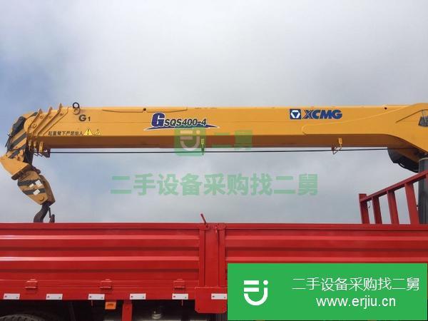 湖北出售二手陜汽德龍前四后八16噸隨車吊