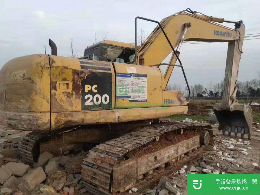 安微出售二手小松PC200-7挖掘機(jī)