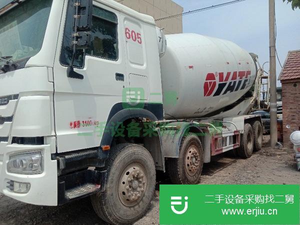 山東出售二手豪沃二十方攪拌車