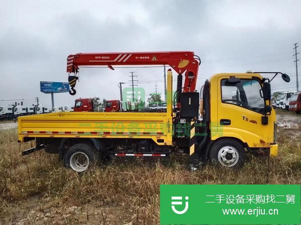 湖北出售二手三一3.2噸隨車吊