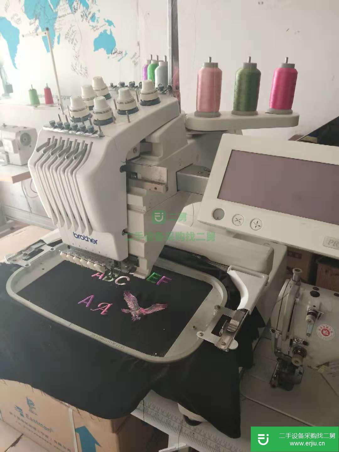 浙江出售二手兄弟單頭繡花機