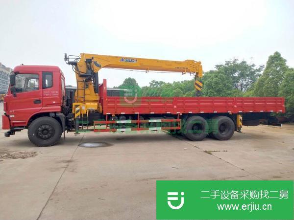 山西出售二手東風10噸隨車吊