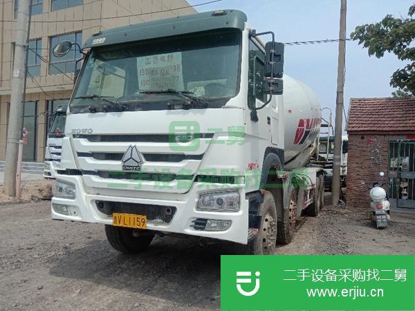 山東出售二手豪沃二十方攪拌車