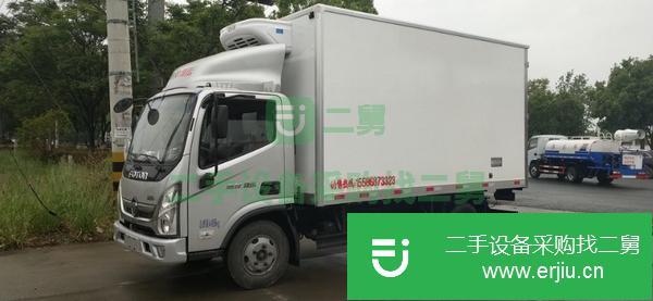 四川出售二手福田奧鈴4.1米冷藏車